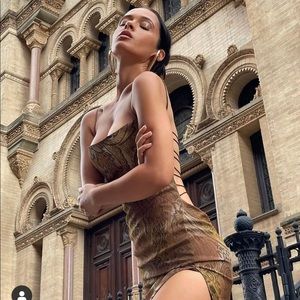 MIRROR PALAIS S&M Dress in Paisley